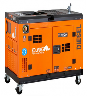 GENERADOR ELECTRICO KOLVOK GS-12D 10 KVA INSONORO 220 VOLTS