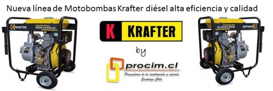 MOTOBOMBAS LONCIN - KRAFTER PROCIM S.P. A.