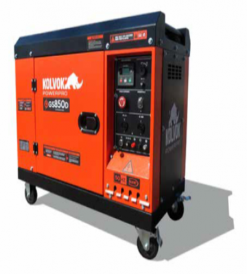 GENERADOR ELECTRICO KOLVOK GS-850D 6.5 KW. INSONORO 220 VOLTS