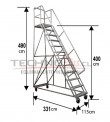 ESCALERA TIPO AVIN 400 CM.