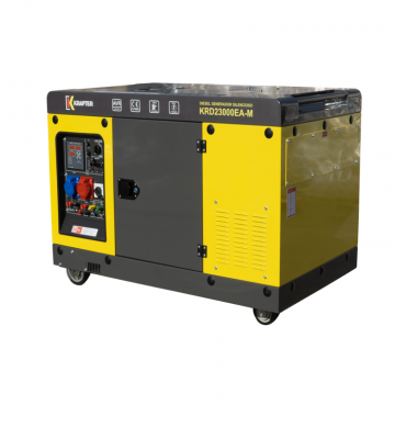 GENERADOR ELECTRICO KRAFTER KRD-18000EA-M 12.0 KW. 220 V.DIESEL