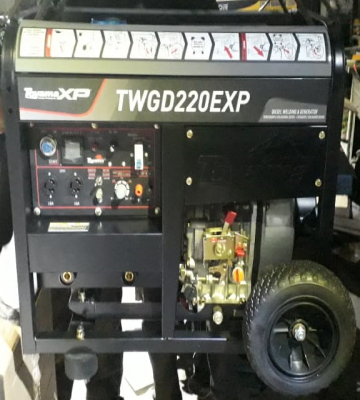 MOTOSOLDADOR TOYAMA TWGD-220 EXP DIESEL P/ELECTRICA