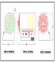 GENERADOR AIRE CALIENTE BLOWER GAC-45  ELECTRICO 380 V.