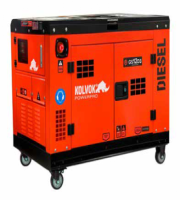 GENERADOR ELECTRICO KOLVOK GS-12D3 11.5 KVA INSONORO 380 VOLTS