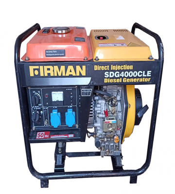 GENERADOR ELECTRICO FIRMAN SDG-4000CLE DIESEL 220 VOLTS