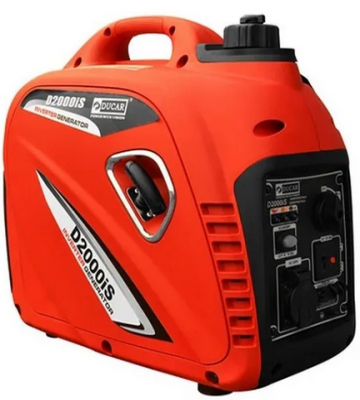 GENERADOR ELECTRICO DUCAR D-2000I INVERTER 2.0 KW.GASOLINA 220 V.