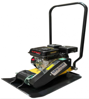 PLACA COMPACTADORA CPD-1645 1.600 KGS.MOTOR LONCIN GASOLINA UNIDIRECCIONAL 