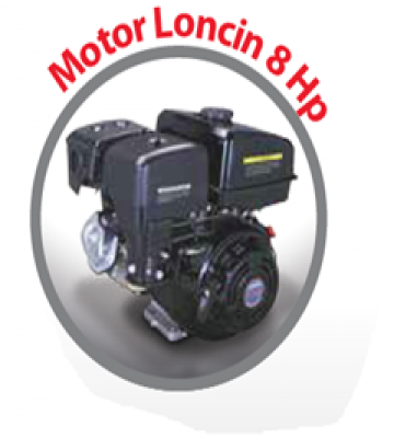 MOTOCOMPRESOR KRAFTER 200 LTS.MOTOR LONCIN 8.0 HP GASOLINA