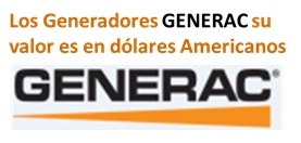 GENERADORES GENERAC VERSION GAS PROCIM S.P. A.