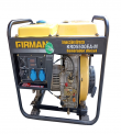 GENERADOR ELECTRICO FIRMAN KRD-5500EA-M 220 V.DIESEL