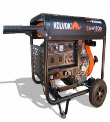 MOTOSOLDADOR KOLVOK GW-180D DIESEL 180 AMP. 220 V.